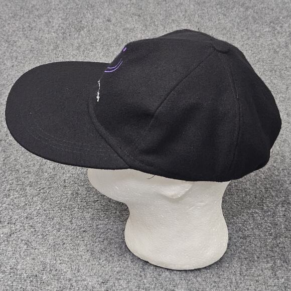 Vtg Lillehammer 1994 Hockey Winter Olympics Black Wool Hat Cap Norway Earflaps - Picture 3 of 9